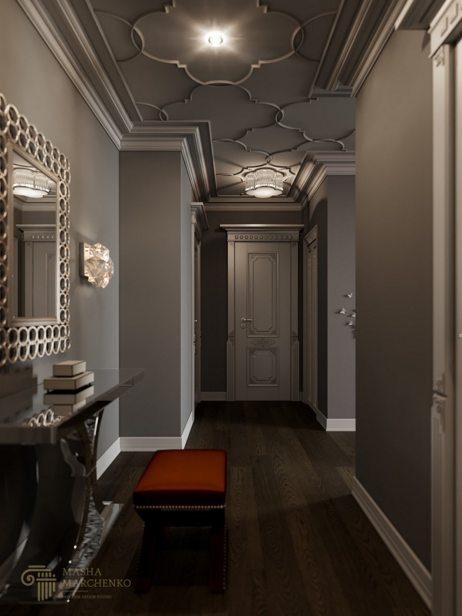 Прихожая в стиле ар деко