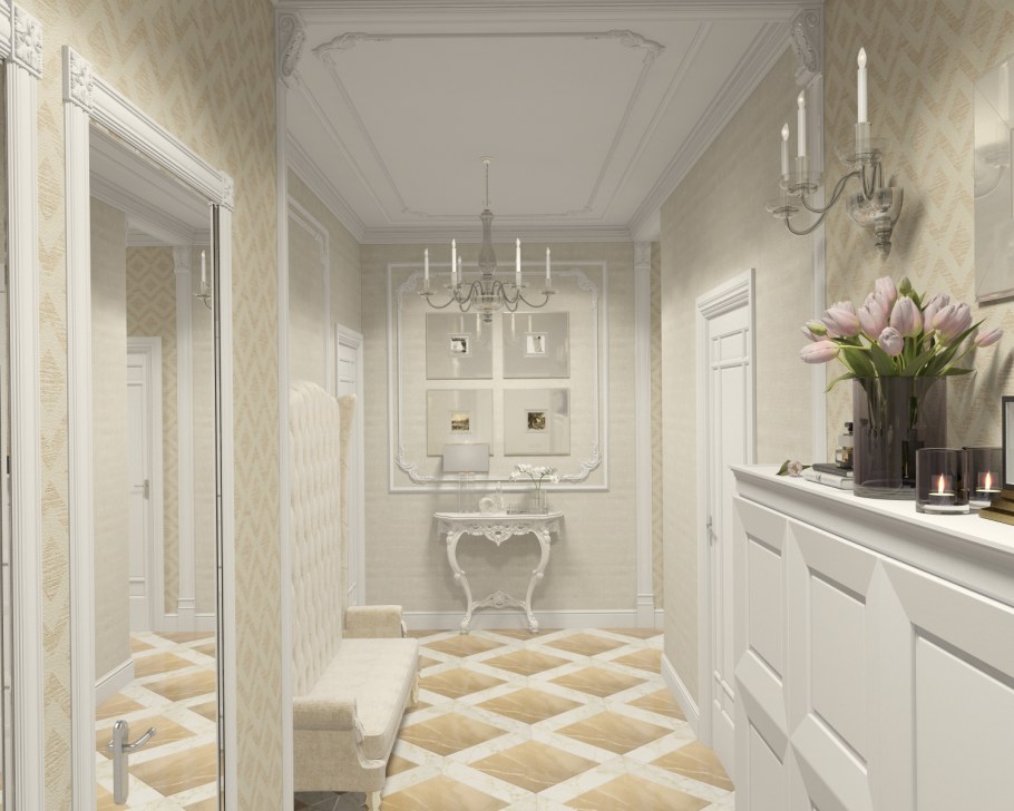 Прихожая Холл в современном стиле