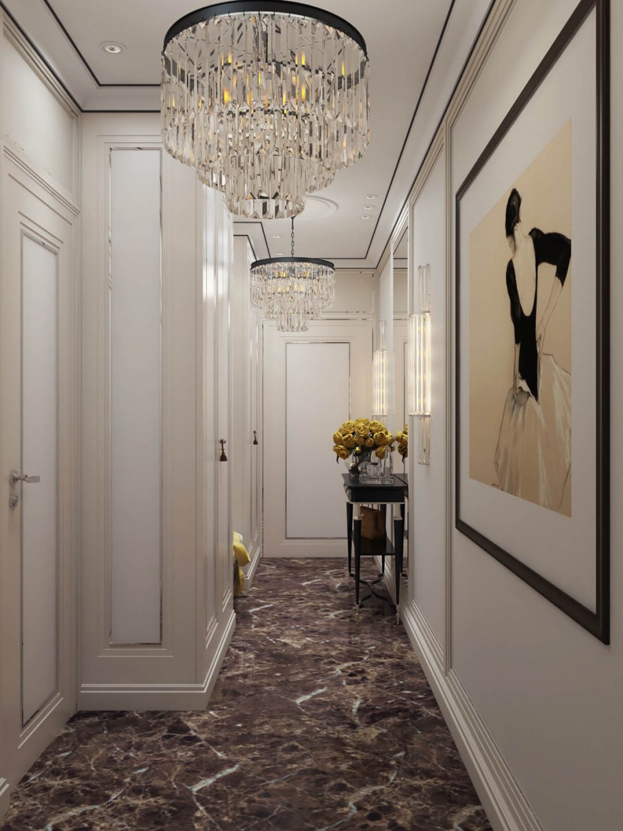 Прихожая Холл арт деко