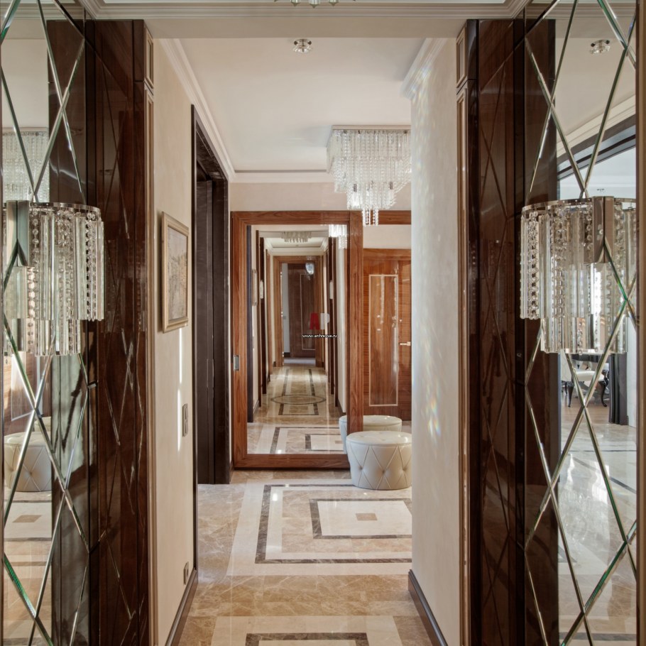 Плитка коридор ар деко