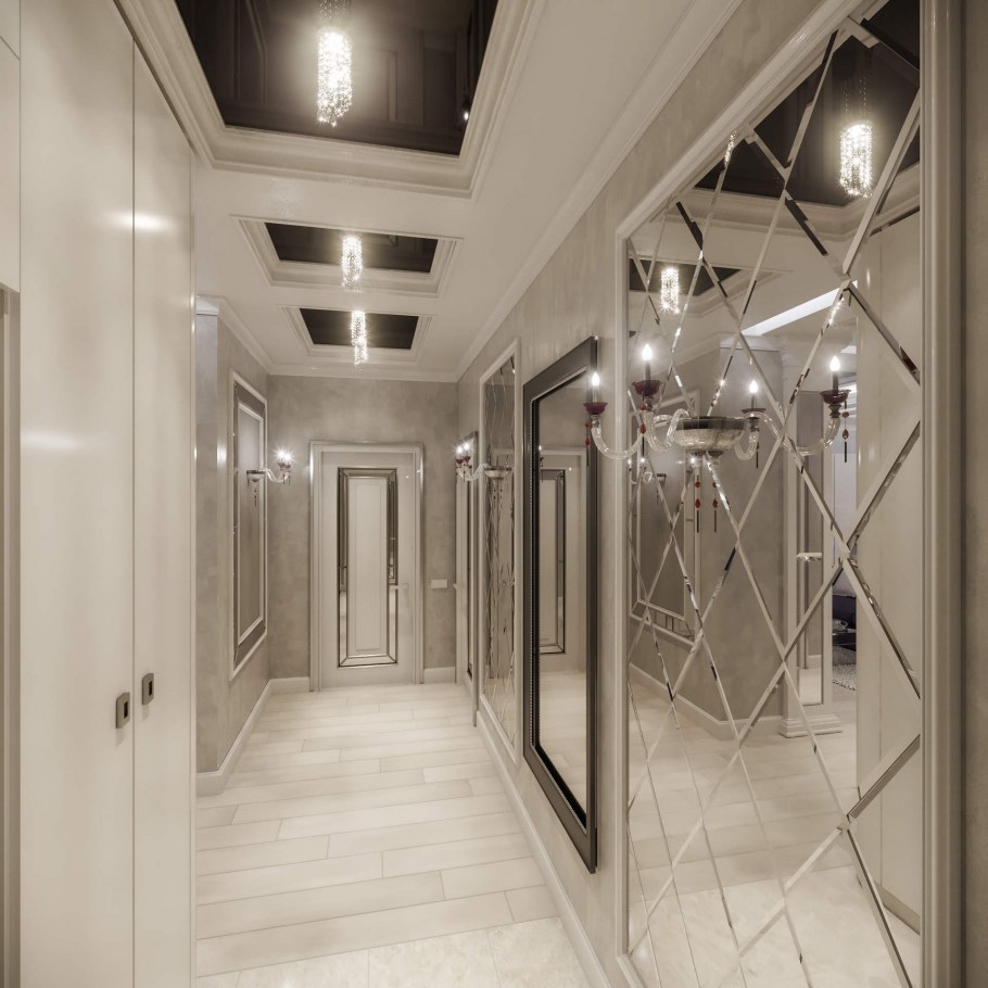 Коридоре в арт деко, Неоклассика