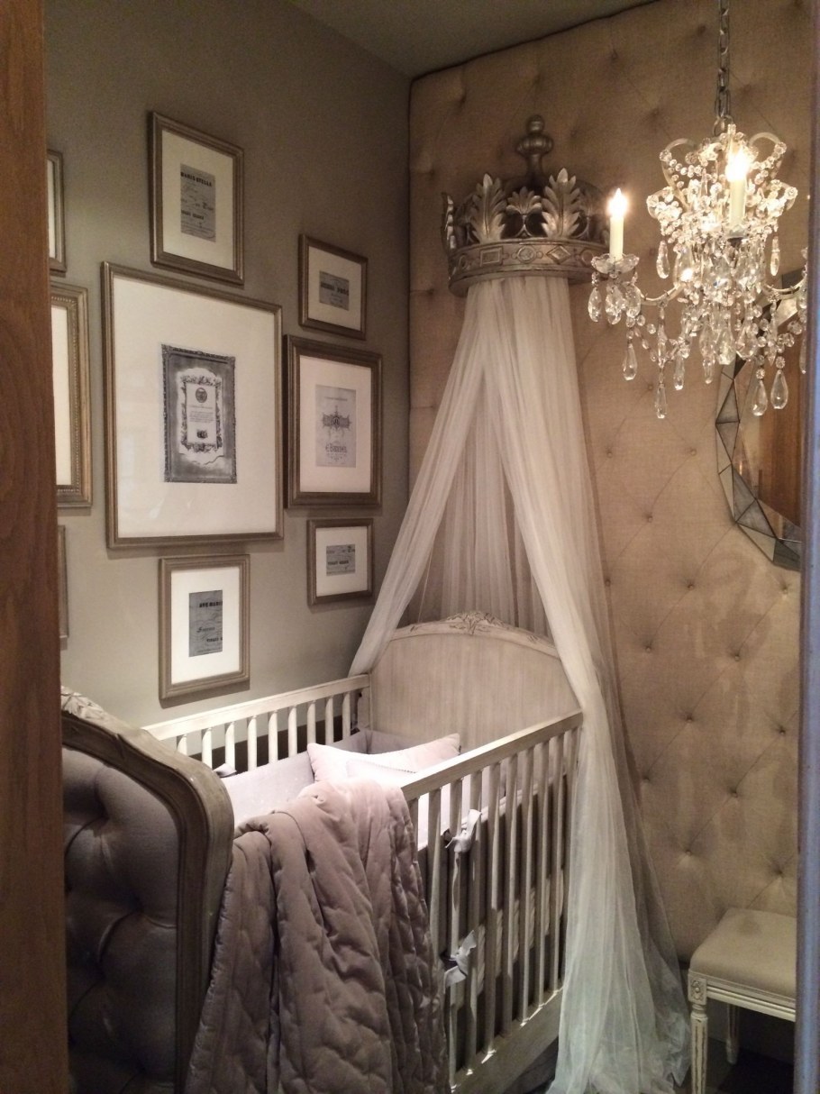 Детский уголок для новорожденного в спальне родителей