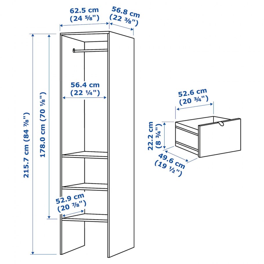 Спальня 10 кв м икеа МАЛЬМ