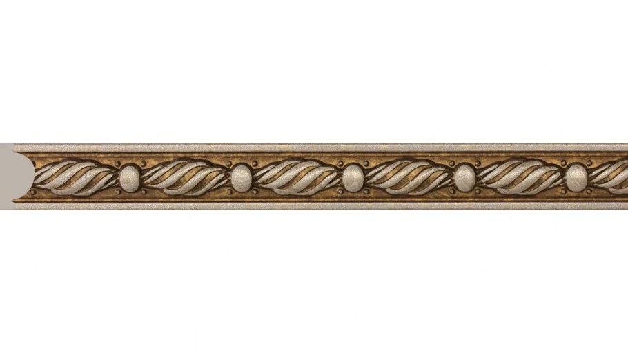 Багет Cosca молдинг 30 ясень золотистый 157-5