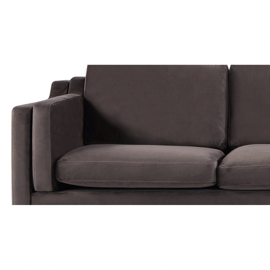 Угловой диван шоколадного цвета