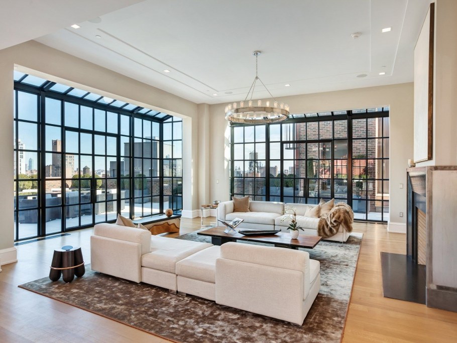 Роскошная квартира в Москве в классическом стиле