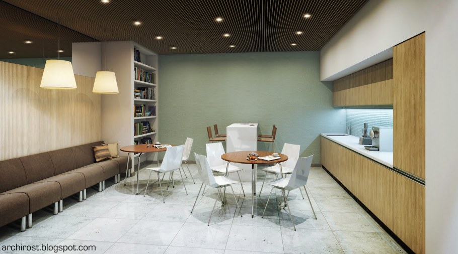 Обеденная зона в офисе