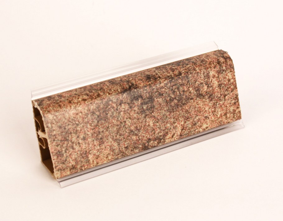 Плинтус для столешницы, алюминий полированный 11x25.8мм l=4м Firmax