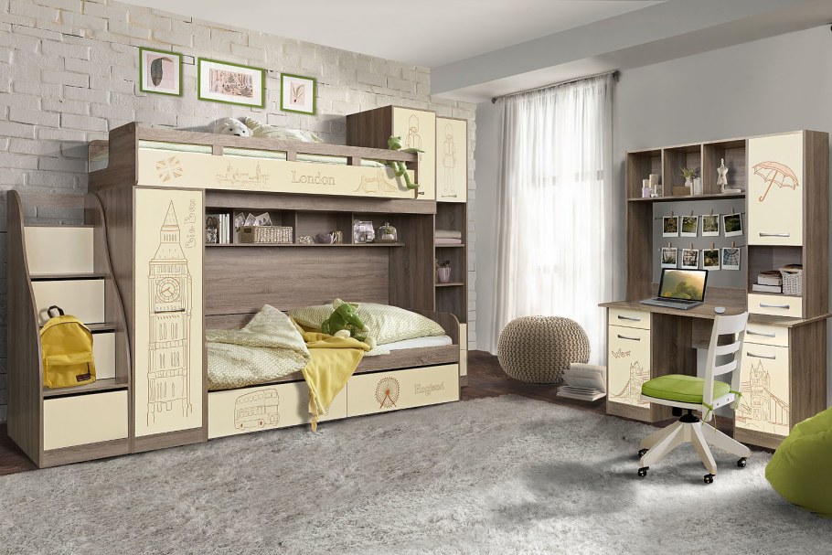 Модульная детская Дельта