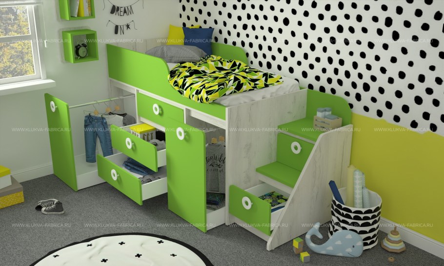 Кровать чердак Спейс