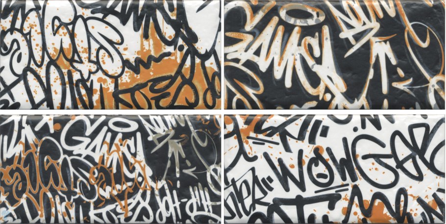 Керамическая плитка граффити Керама Марацци