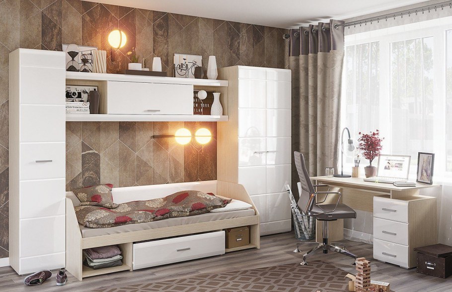 Симба кровать 2-х ярусная Стендмебель