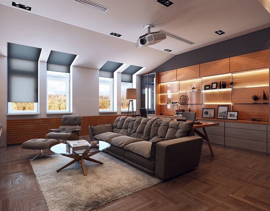 Интерьер ЖК Олимпийская деревня Новогорск