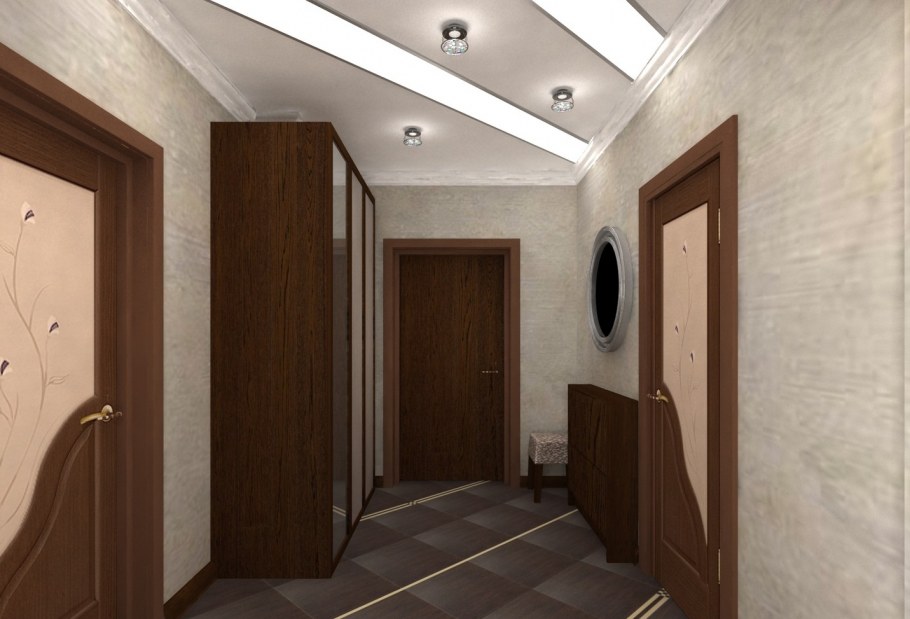 Серая прихожая