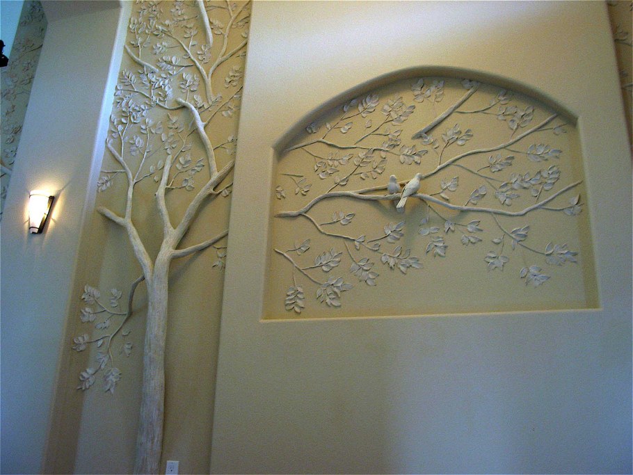Барельеф на гипсокартоне
