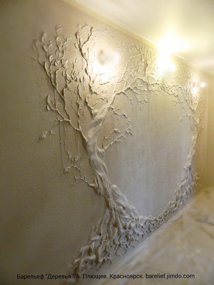 Барельеф дерево
