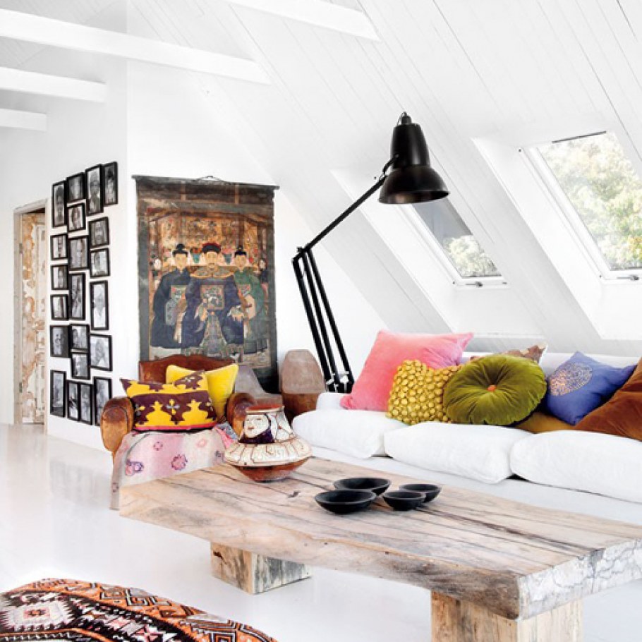 Бохо лофт в интерьере