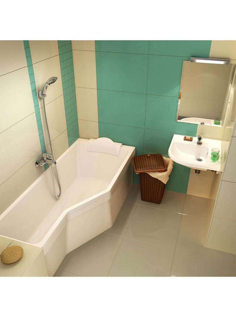 Акриловая ванна Ravak behappy 150x75