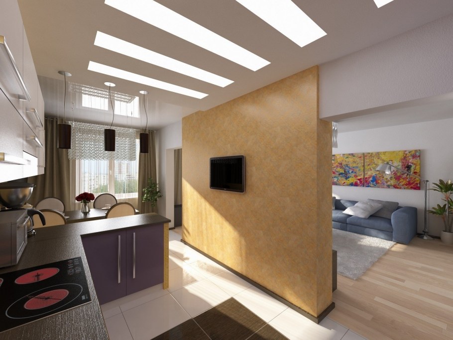 Дизайн интерьера квартиры малогабаритной