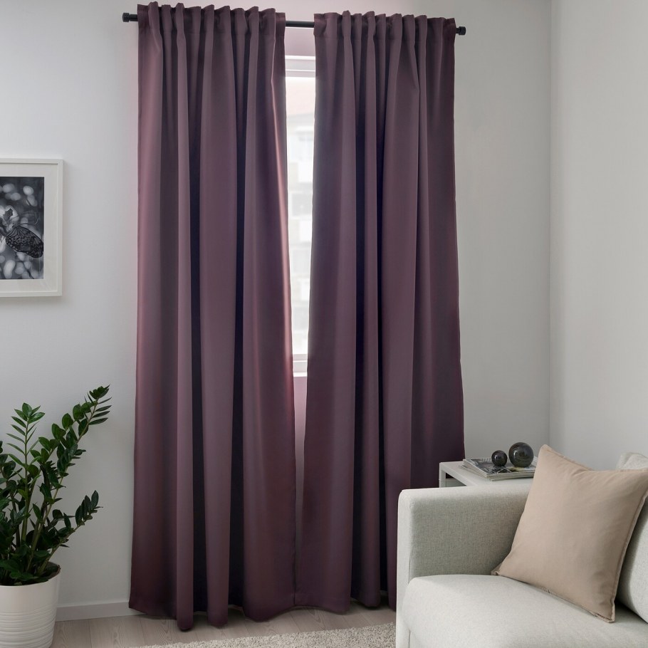 Хилья гардины, 1 пара бирюзовый