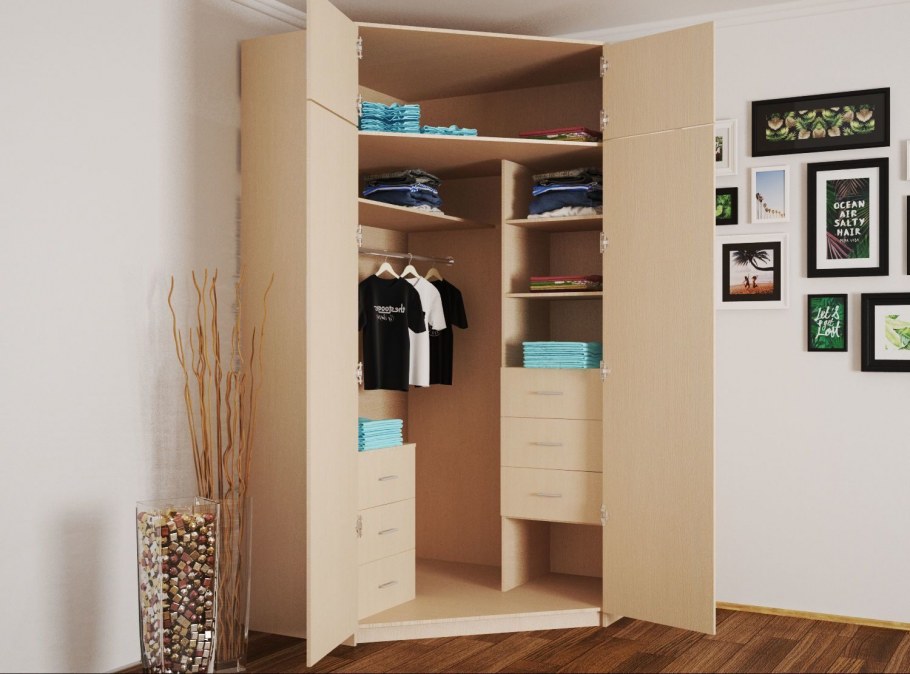 Угловой гардероб