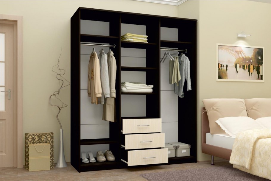 Шкаф Квадро ясень шимо