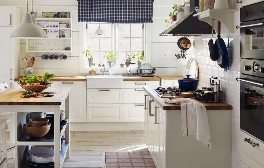 Кухня в стиле Сканди 6 кв м