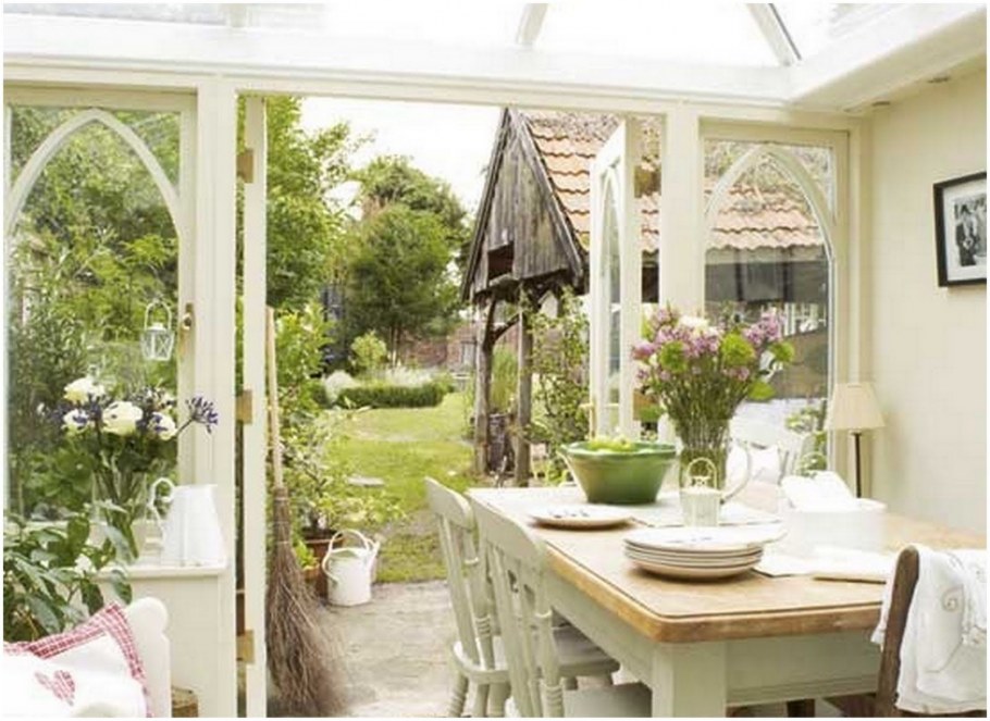 Терраса в английском стиле