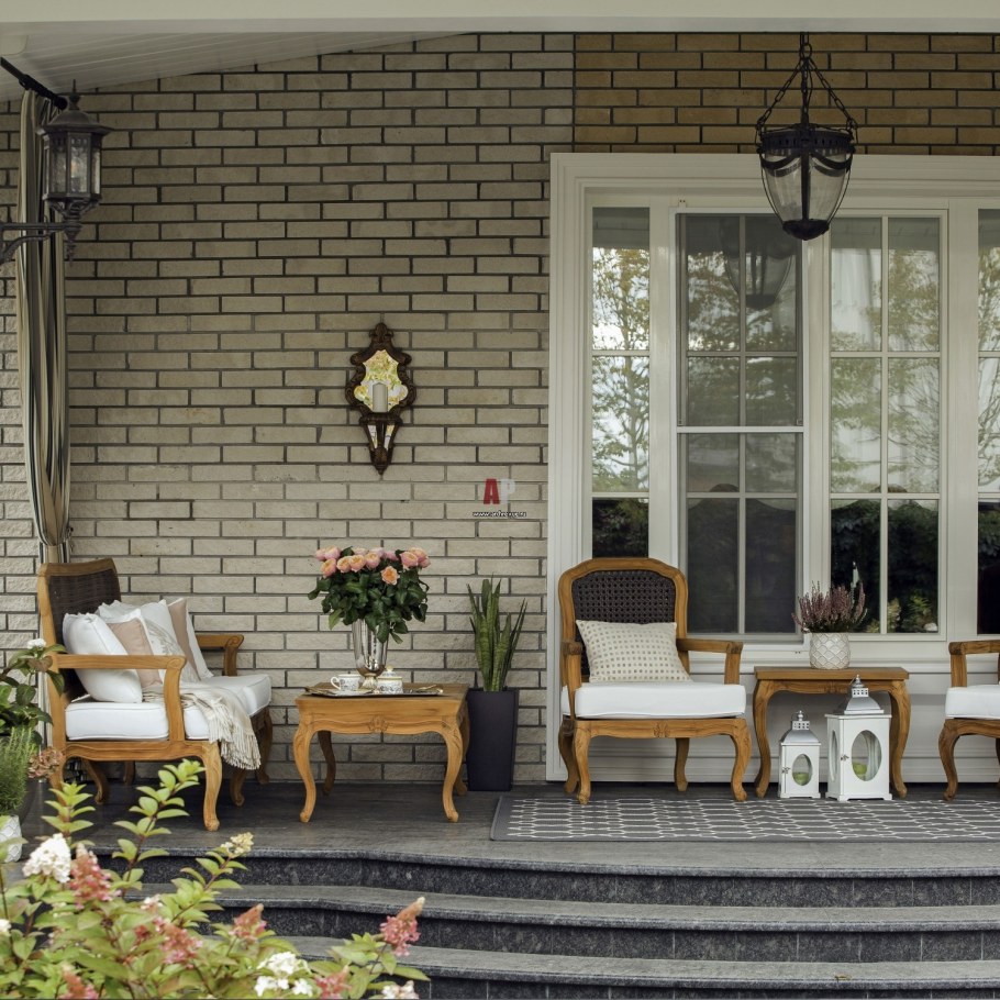 Терраса в английском стиле