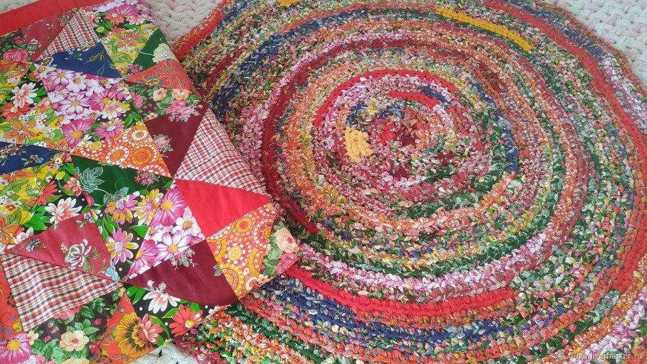 Лоскутные коврики