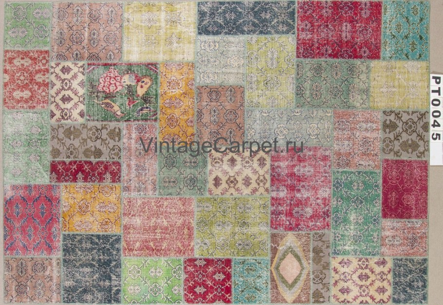 Ковер пэчворк текстура