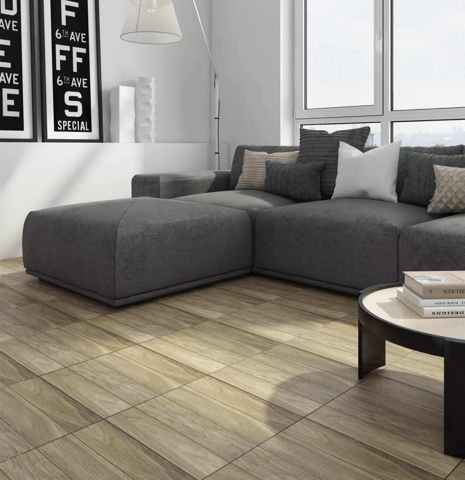 Плитка напольная Форест 40*40 дымчато-серый