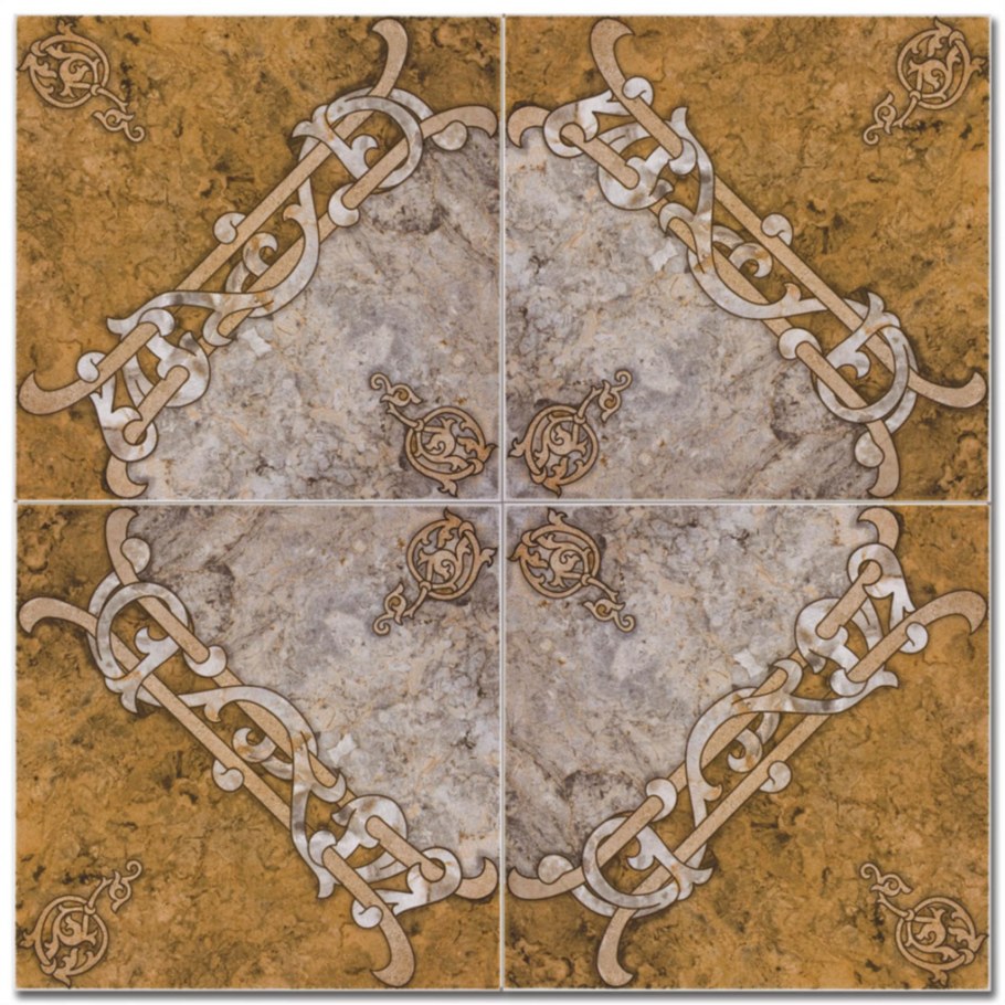 Плитка напольная арабская вязь 327*327