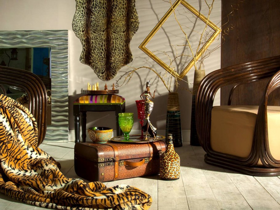 Декор в стиле Африка