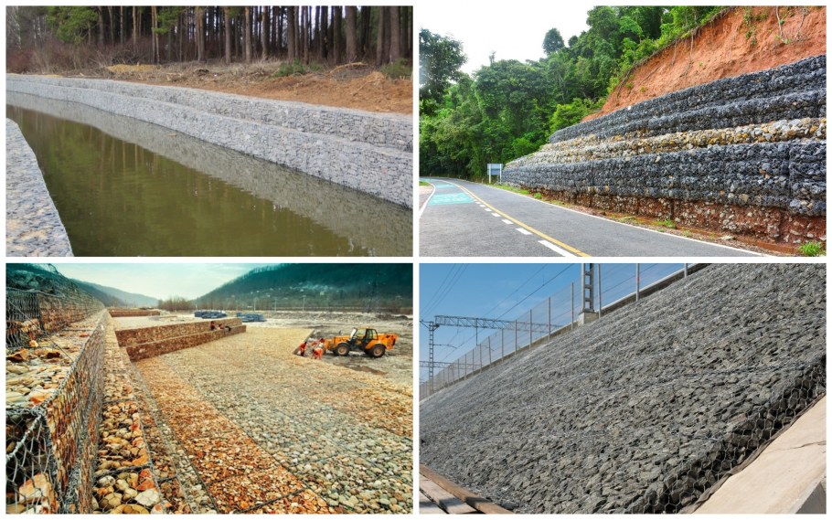 Габионы от наводнения