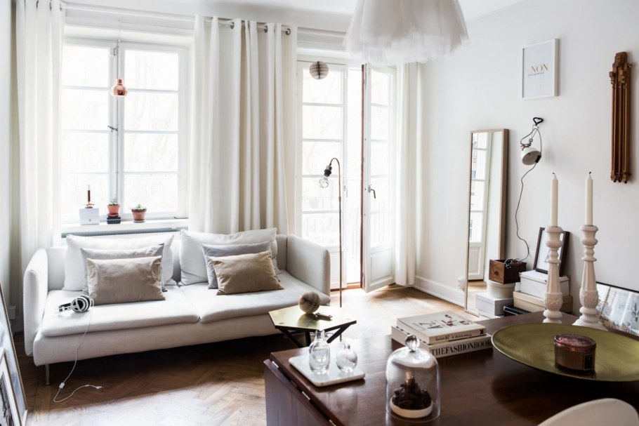 Шторы в скандинавском стиле