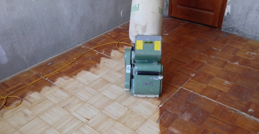 Циклевка паркета рубанком
