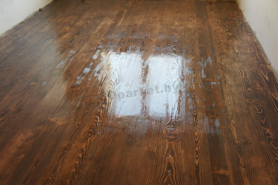 Циклевка пола шлифовальной машинкой