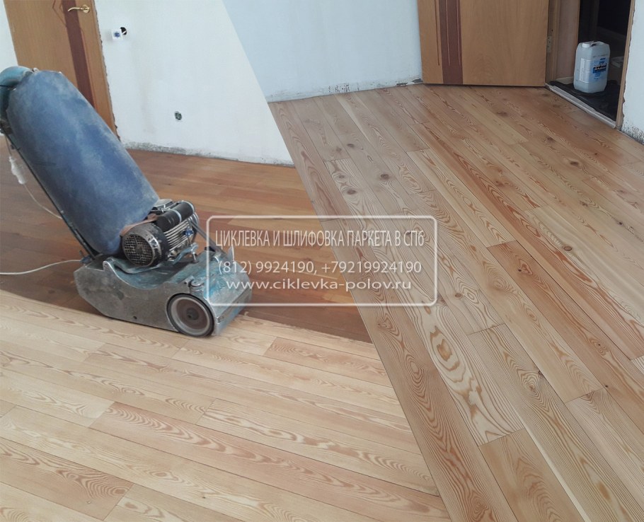 Шлифованные доски покрытые лаком полы