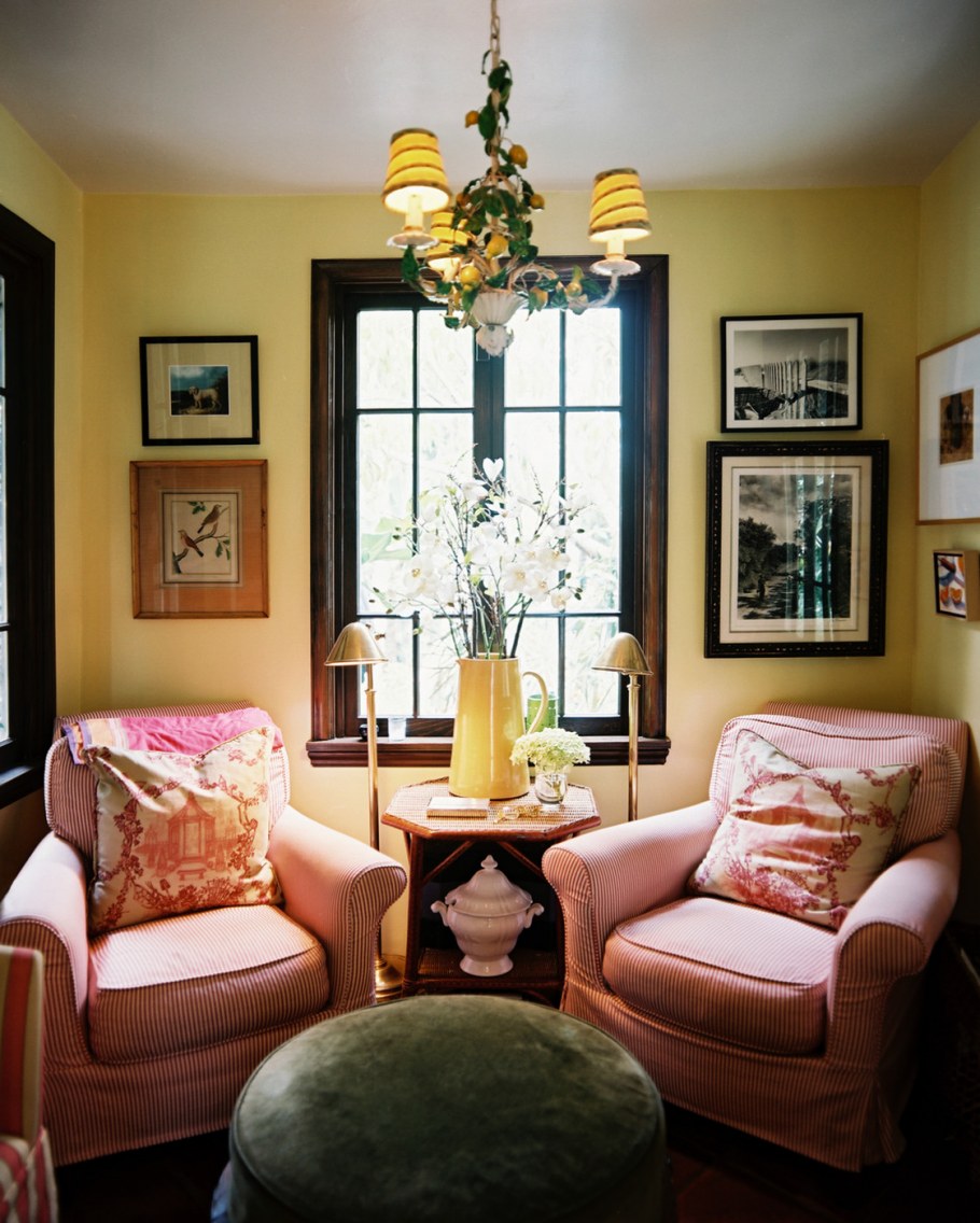 Канареечный цвет в интерьере