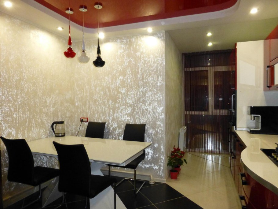 Шикарные обои на кухню