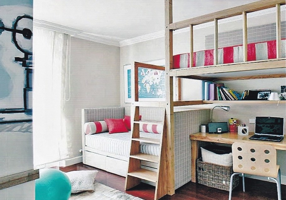 Детский уголок в однокомнатной квартире