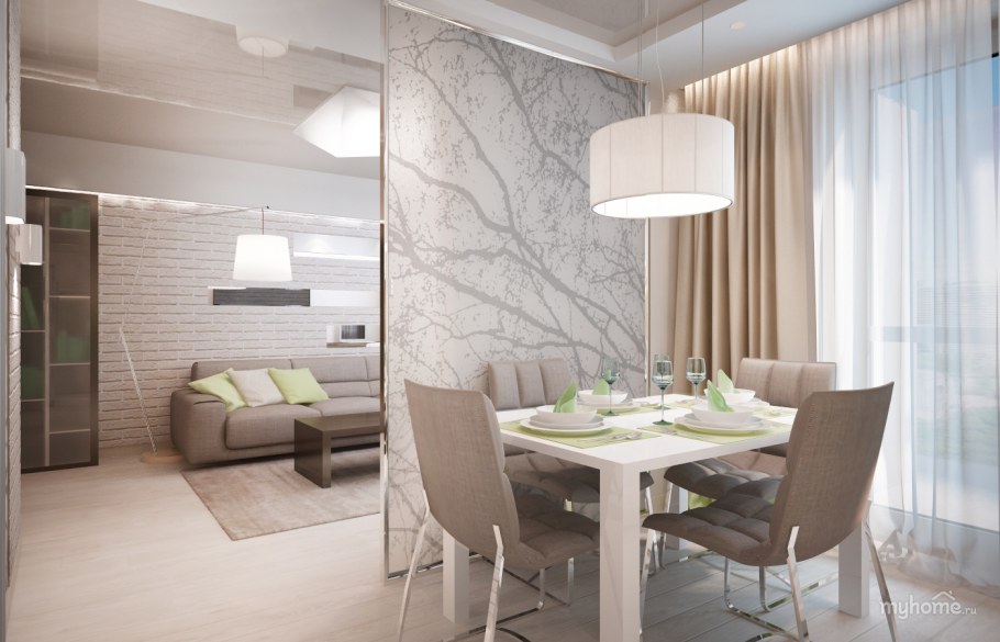 Старая стенка в современном интерьере