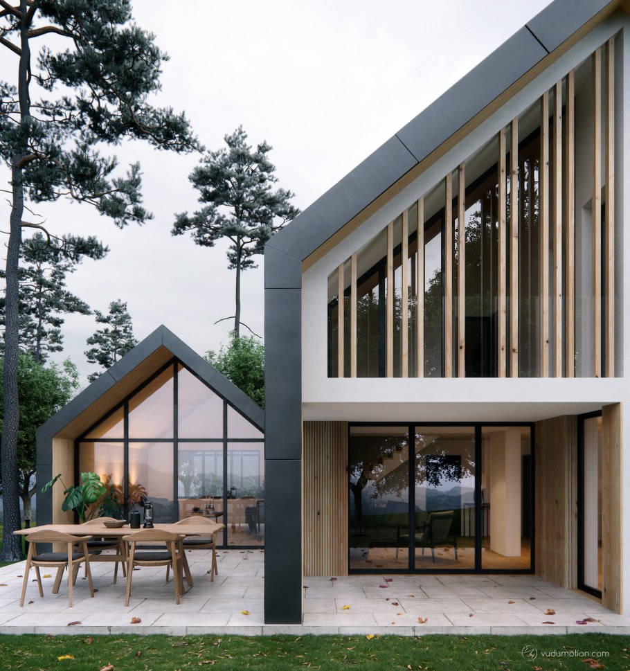 Скандинавский дом барнхаус