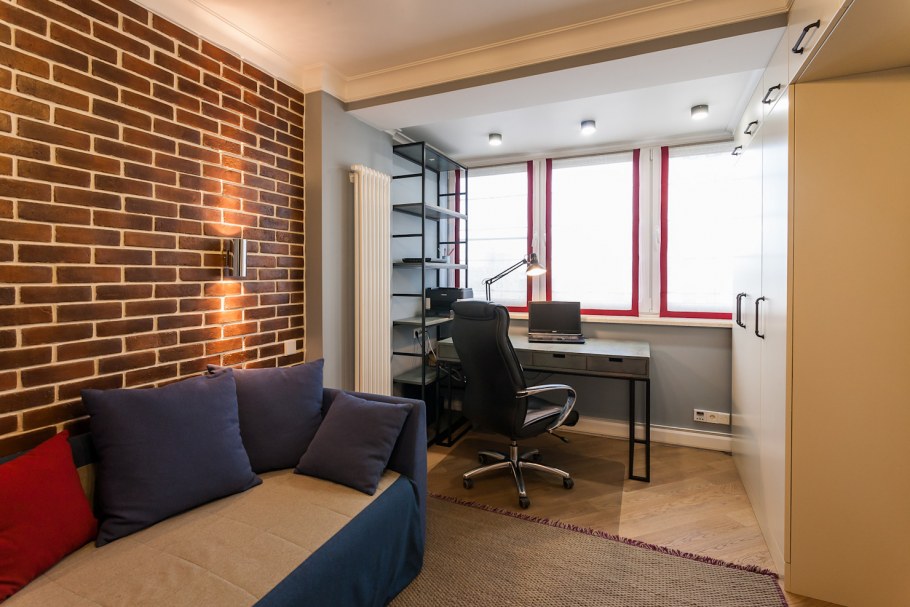 Комната для подростка в стиле лофт 14 квадратов