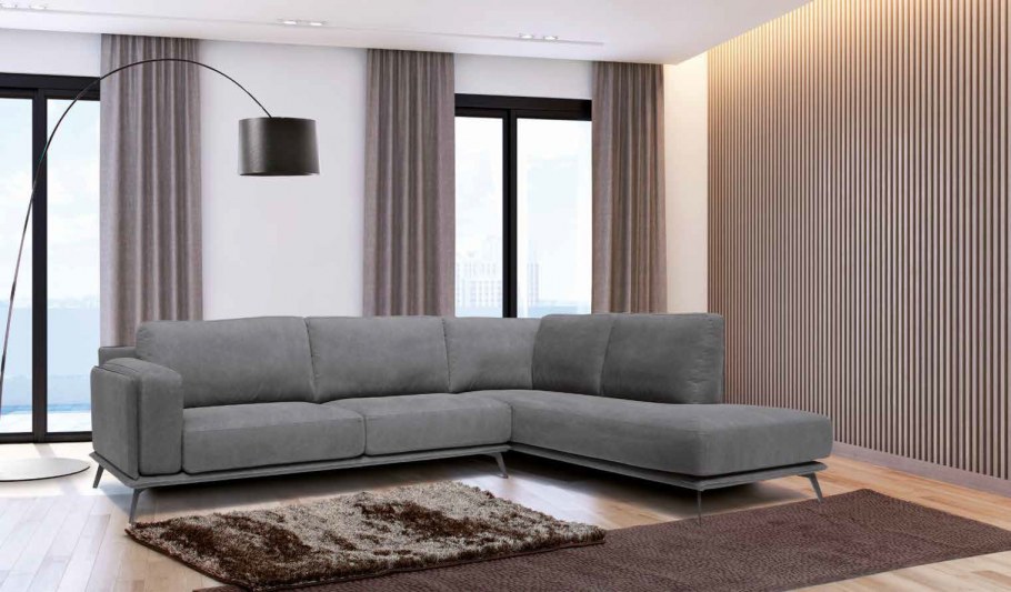 Модульный диван Грейс серый