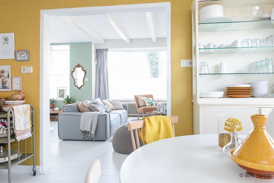 Охристые оттенки в интерьере