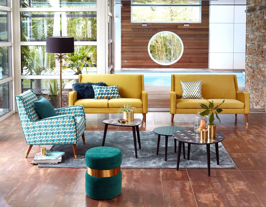 Охристые оттенки в интерьере