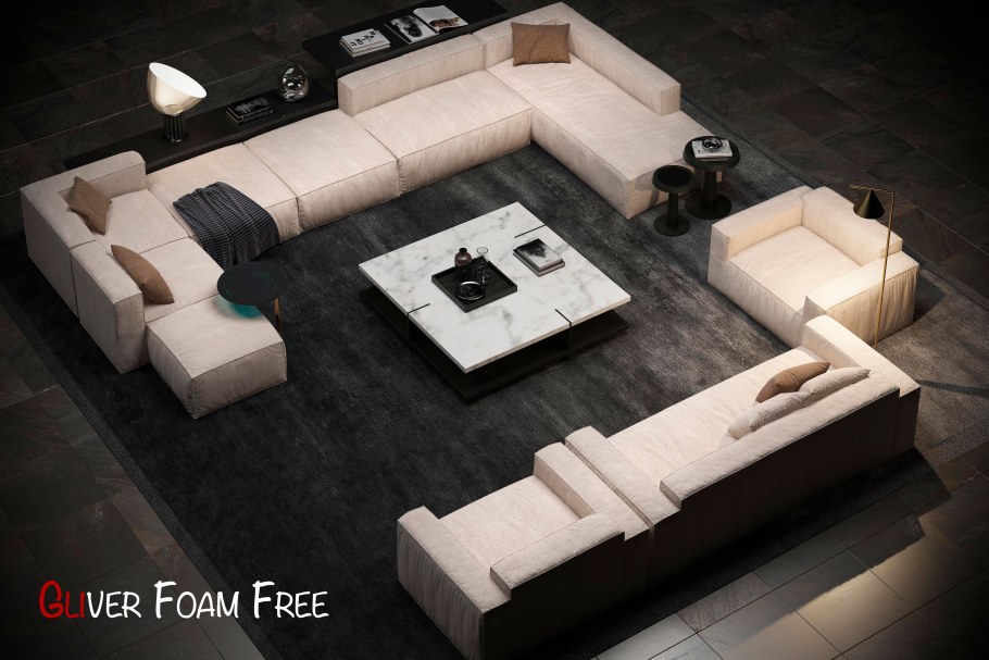 Диван модули фри Гливер