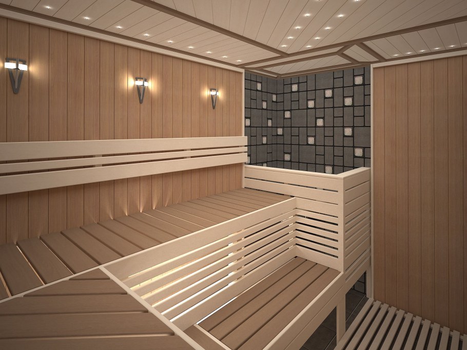 Отделка парилки